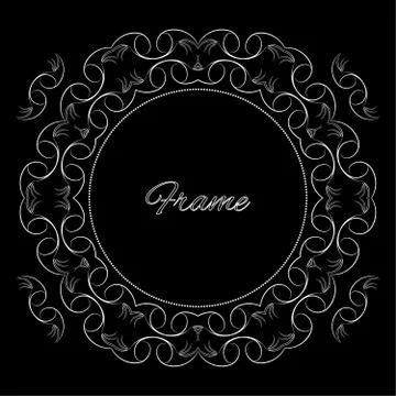 Vintage frame Stockillustratie