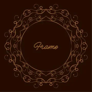 Vintage frame 스톡 일러스트