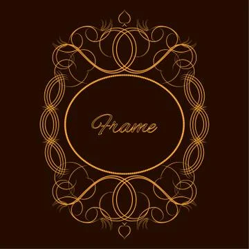 Vintage frame Illustration