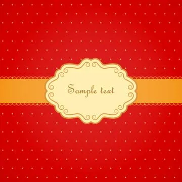 Vintage frame. Stock Illustration