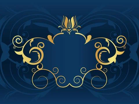Vintage frame Stock Illustration