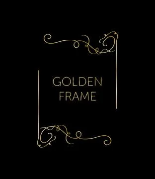 Vintage frame pattern retro background. Calligraphic design elements. vector Stock Illustration