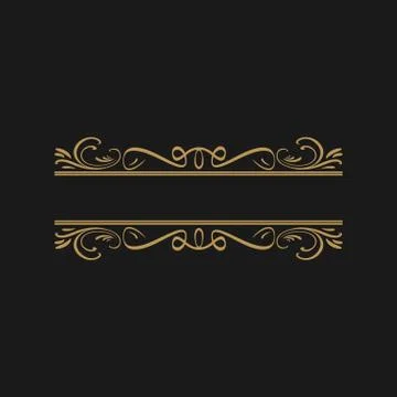 Vintage frame. Retro style frame for poster, banner, or shirt. Stock Illustration