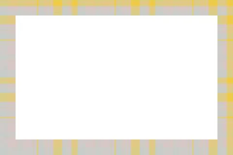 Vintage frame vector. Scottish border pattern retro style. Tartan plaid ornam 스톡 일러스트