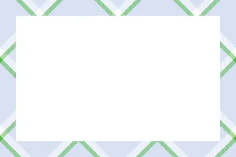 Vintage frame vector. Scottish border pattern retro style. Tartan plaid ornam 스톡 일러스트