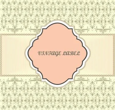 Vintage frames and elements Stock Illustration