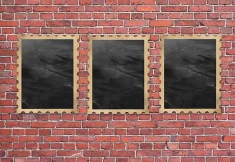 Vintage frames Illustrazione stock