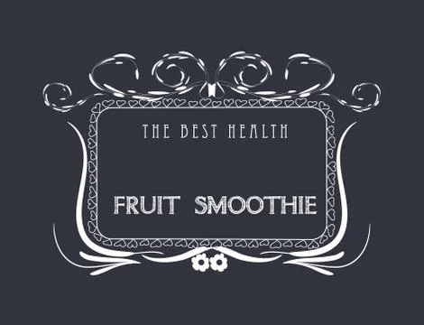 Vintage Frames, Scroll Elements and Floral Ornaments Stock Illustration