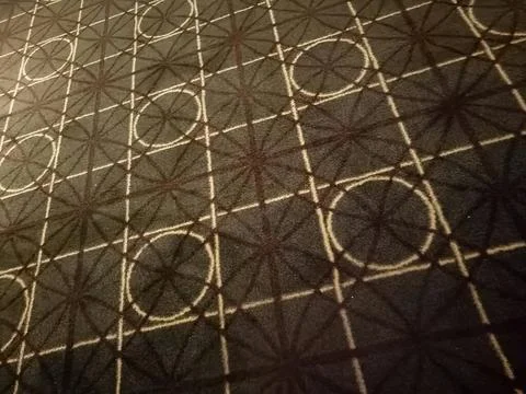Vintage game board with geometric patterns and lines Stock Photos