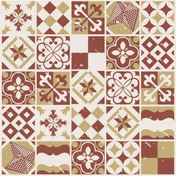 Vintage geometric background Stock Illustration
