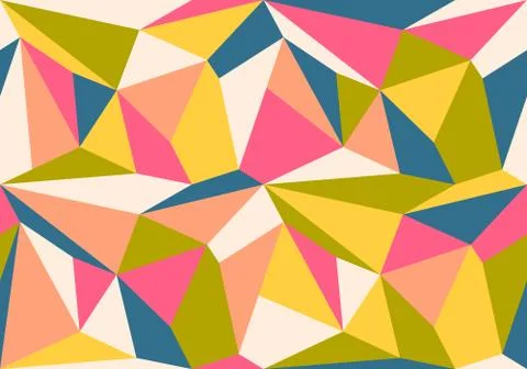 Vintage geometric pattern Stock Illustration