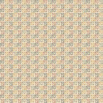 Vintage geometric pattern with repeating abstract shapes for stationery and.. Stock Illustration