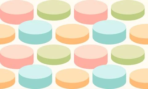 Vintage geometric seamless pattern. 库存插图