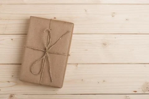 Vintage gift box Stock Photos