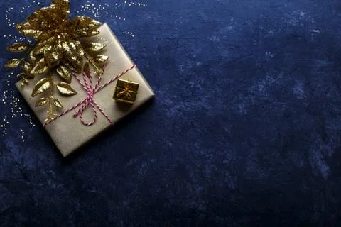 Vintage gift box Stock-Fotos