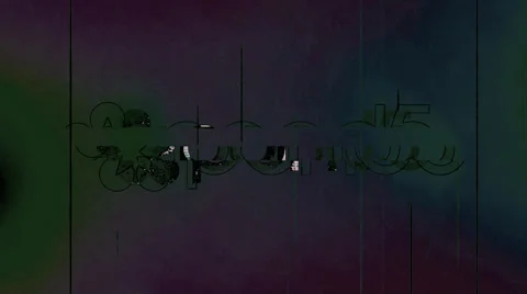 Vintage Glitch Logo 库存 After Effects