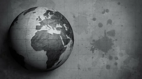 Vintage Globe Stock Footage 54906181