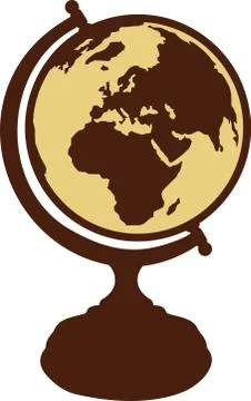 Vintage globe Stock Illustration
