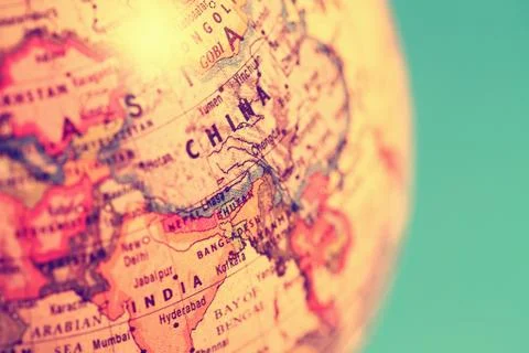 Vintage globe Stock Photos