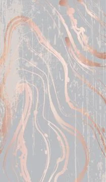 Vintage golden marble pattern Vector. Beautiful glossy texture. golden gray s Stock Illustration