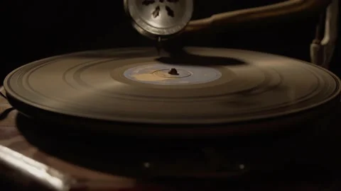 Vintage gramophone 動画素材 164368926