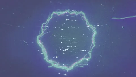 Vintage Graphic Electric Rays Background Stock Footage 251013127