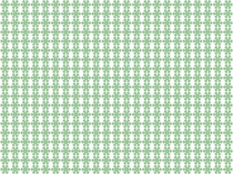 Vintage Green Background With Classy Patterns Stock Illustration