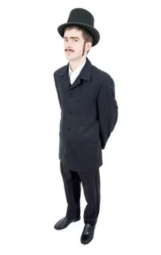 Vintage groom Stock Photos