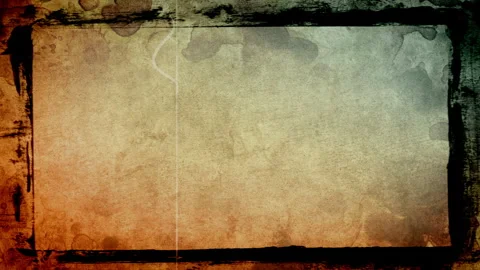 Vintage Grunge Frame Background with Old Paper Texture Vidéo 341364227