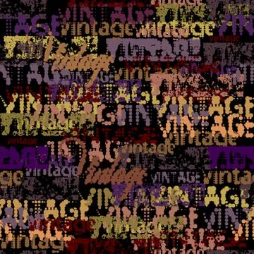 Vintage grunge pattern Stock Illustration