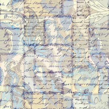 Vintage grunge pattern Illustrazione stock