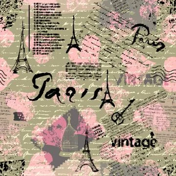 Vintage grunge pattern Stock Illustration