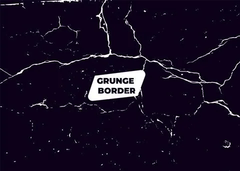 Vintage grunge texture vector for overlay on dark blue black background, Stock Illustration