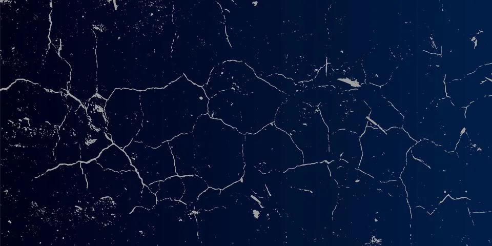 Vintage grunge texture vector for overlay on dark blue black background, Stock Illustration