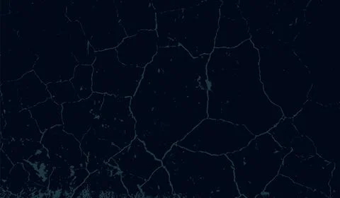 Vintage grunge texture vector for overlay on dark blue black background, Stock Illustration