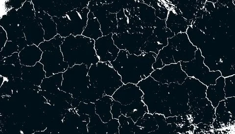 Vintage grunge texture vector for overlay on dark blue black background, Stock Illustration