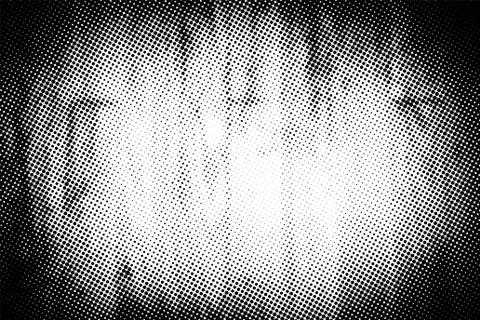 Vintage halftone dots vector texture overlay Stock Illustration