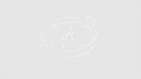 Vintage hand compass arrow rotating. Stock Footage 142972096