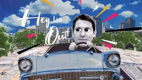 Vintage Head Stockmateriaal After Effects