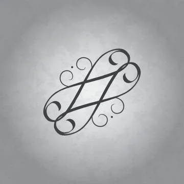 Vintage Header And Border Design Stock Illustration