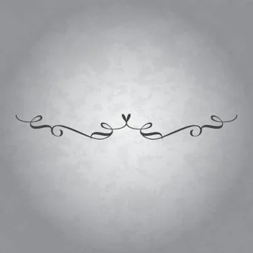 Vintage Header And Border Design Stock Illustration
