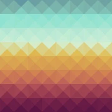 Vintage hipsters geometric pattern. Stock Illustration