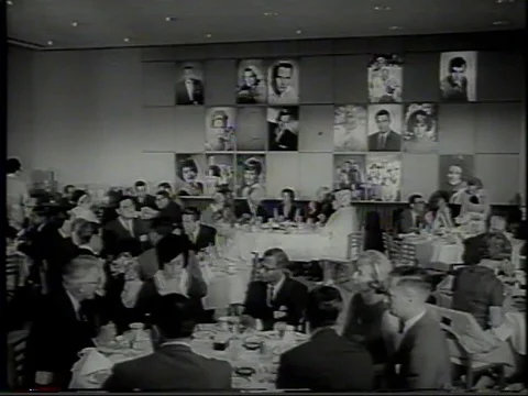 Vintage Hollywood - 1960s Diplomats tour Universal Studios Stock Footage