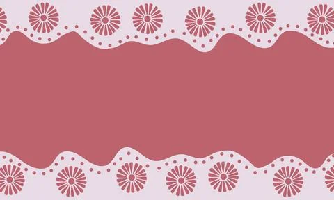 Vintage horizontal vector lace background for lettering or illustration Illustrazione stock