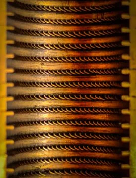 Vintage industrial component Stock-Fotos