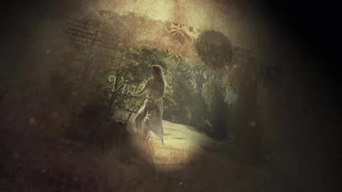 Vintage Ink Slideshow for After Effects 스톡 After Effects