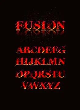 Vintage Inline Condensed Alphabet Stock Illustration