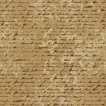 Vintage inscriptions pattern. Seamless background. Vector image. 库存插图