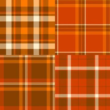 Vintage inspired tartan seamless pattern. Vector plaid background created for 스톡 일러스트