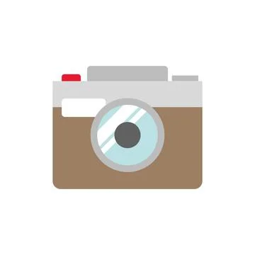 Vintage instant camera. Vector Stock Illustration